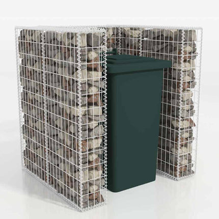 Panier de gabion simple Acier 110 x 100 x 120 cm