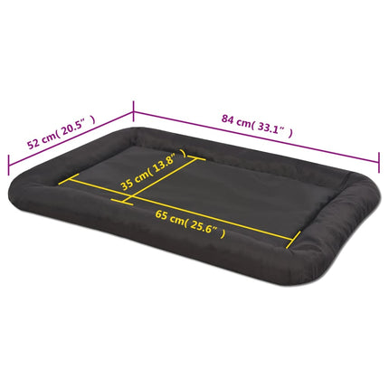Matelas pour chiens Taille XL Noir