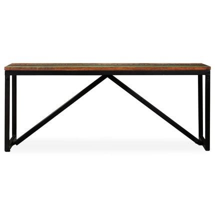 Banc 110 x 35 x 45 cm Bois de récupération massif