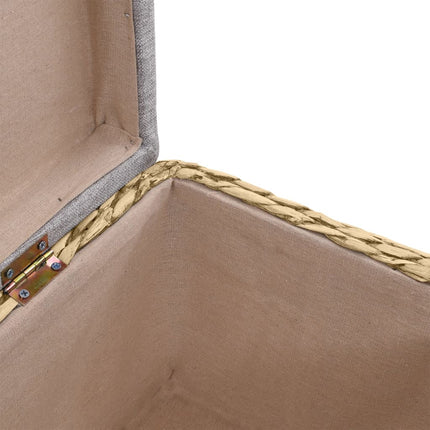 Ensemble de banc lot de 2 Jacinthe d'eau Gris