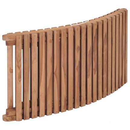 Chaise Longue Pliable Bois De Teck Solide Sans table 1 175 x 50 x 55 cm