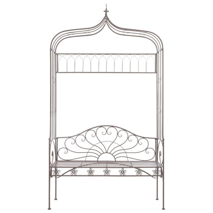 Banc de jardin 122 cm Fer Marron antique