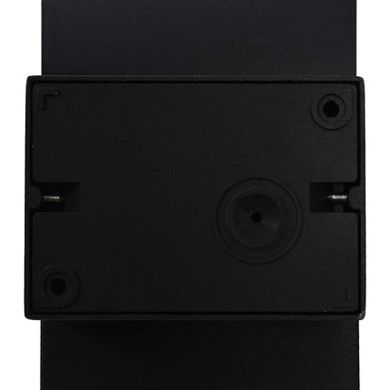 Applique murale LED d'extérieur 9 W Noir Ovale