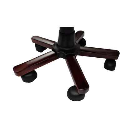 Chaise de bureau pivotante Marron