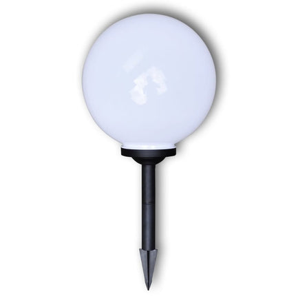 Lampes d'allée à LED 2 pcs 30 cm avec piquet de sol