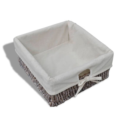 Banc de rangement Marron 62x33x42 cm Bois de paulownia