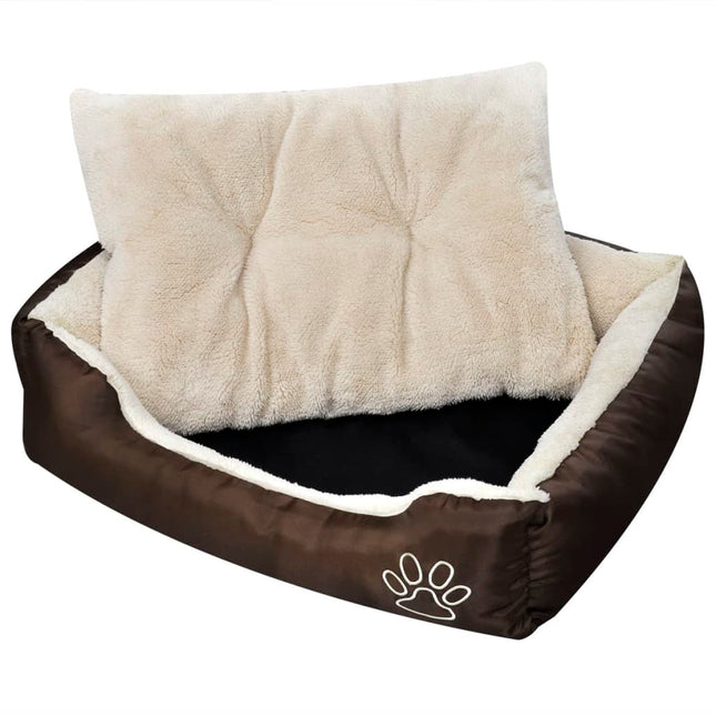 Lit pour chiens avec coussin rembourré Taille XL