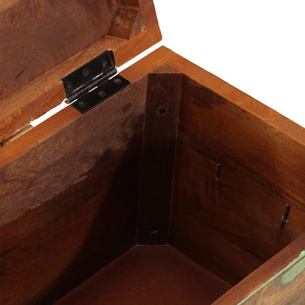 Boîtes de rangement Bois massif de récupération