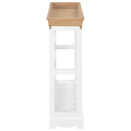 Armoire à vin Blanc 70 x 22,5 x 70,5 cm MDF