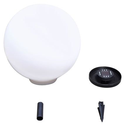 2 pcs Lampes d'allée d'extérieur à LED 50 cm et piquet au sol