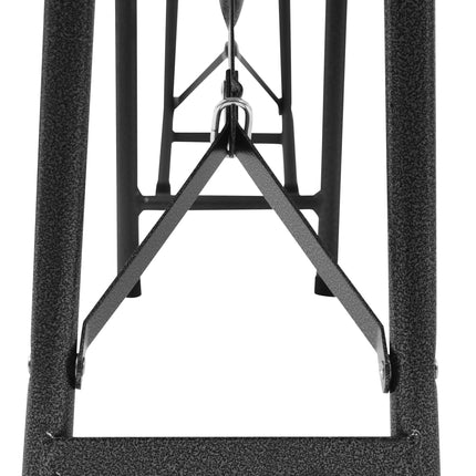 Bancs de jardin pliables lot de 2 180 cm PEHD Noir