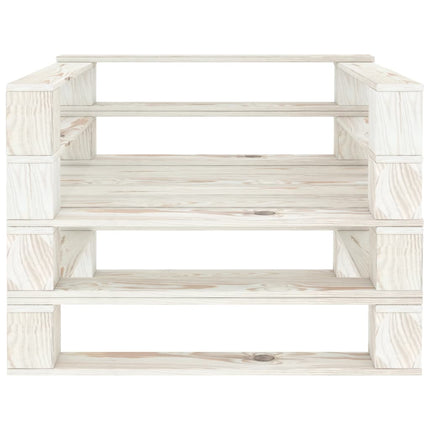 Fauteuil palette de jardin Bois Blanc
