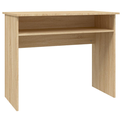 Bureau Chêne sonoma 90x50x74 cm Bois d'ingénierie