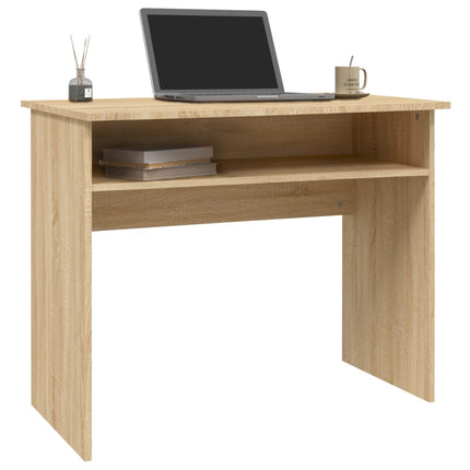 Bureau Chêne sonoma 90x50x74 cm Bois d'ingénierie