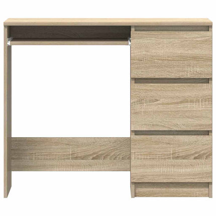 Bureau Chêne sonoma 90x45x76 cm Bois d’ingénierie