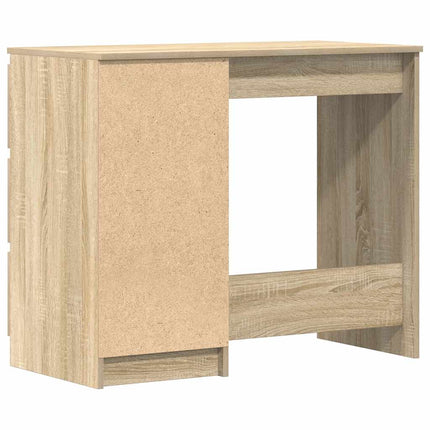 Bureau Chêne sonoma 90x45x76 cm Bois d’ingénierie