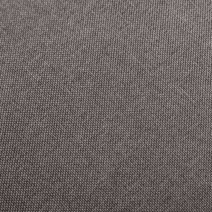 Tabourets de bar lot de 2 gris clair tissu