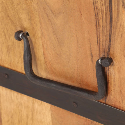 Coffre 90x40x40 cm Bois d'acacia solide