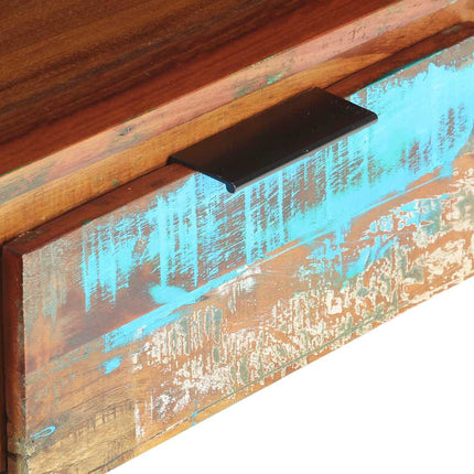 Meuble TV 119x30x41 cm bois de récupération massif