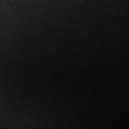 Chaise pivotante de bureau Noir Bois courbé et similicuir