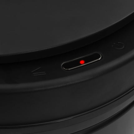 Poubelle à capteur automatique 60 L Acier au carbone Noir