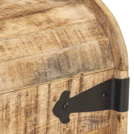 Coffres de rangement 2 pcs Bois de manguier massif