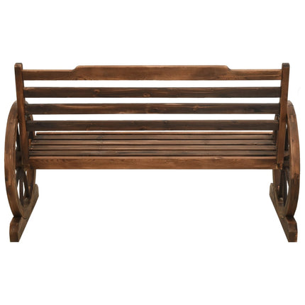 Banc de jardin 112 cm bois de sapin massif