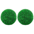 Boules de buis artificielles 2 pcs 35 cm