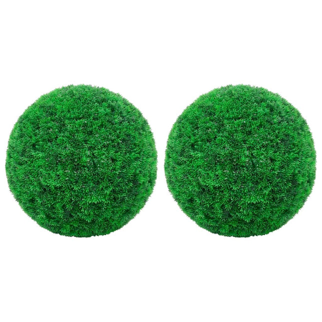 Boules de buis artificielles 2 pcs 52 cm