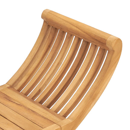 Banc de jardin 126 cm Bois de teck solide