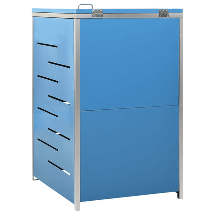 Abri pour poubelle 69x77,5x112,5 cm Inox