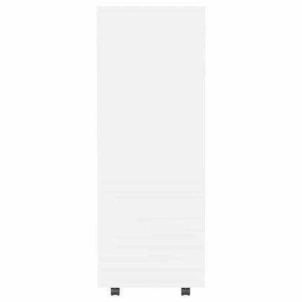 Garde-robe Blanc 80x40x110 cm Bois d’ingénierie