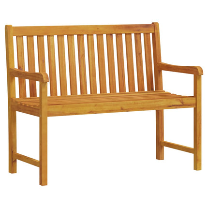Banc De Jardin 110 Cm Bois D'acacia Solide 110 x 55.5 x 90 cm