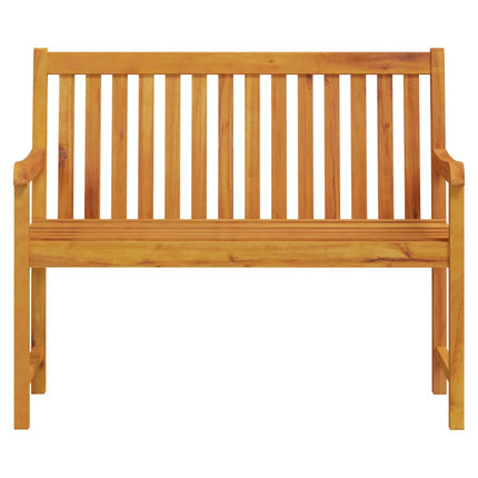 Banc De Jardin 110 Cm Bois D'acacia Solide 110 x 55.5 x 90 cm