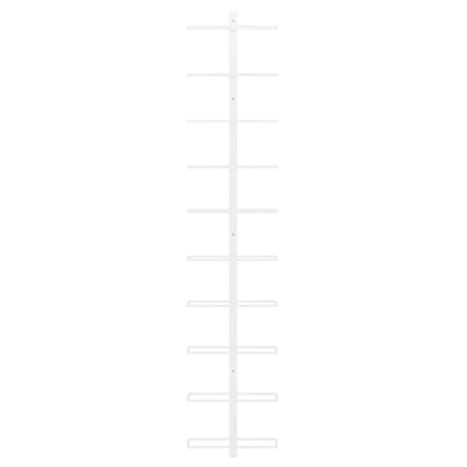 Casier à vin mural pour 10 bouteilles Blanc Fer