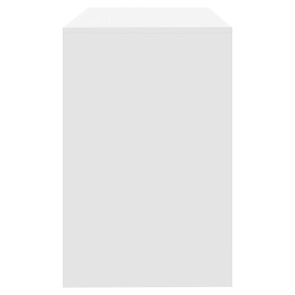 Bureau Blanc 101x50x76,5 cm Aggloméré
