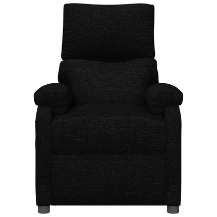 Fauteuil inclinable Noir Tissu