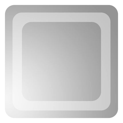 Miroir de salle de bain à LED 30x30 cm