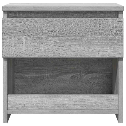 Tables de chevet 2 pcs Sonoma gris 40x30x39cm Bois d'ingénierie