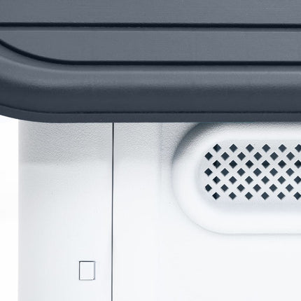 Niche pour chien Gris 59x75x66 cm Polypropylène