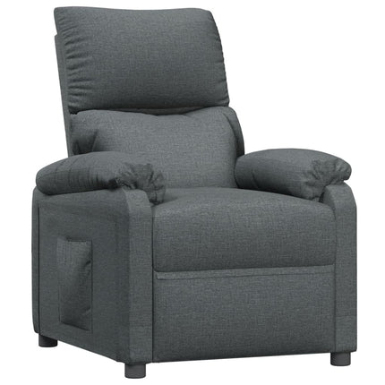 Fauteuil inclinable Gris foncé Tissu