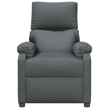 Fauteuil inclinable Gris foncé Tissu