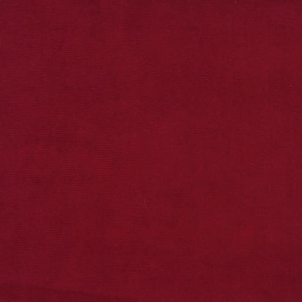 Chaise pivotante de bureau Rouge bordeaux Velours