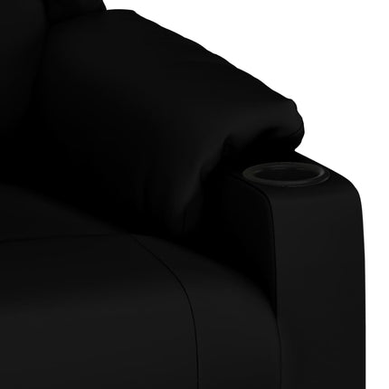 Fauteuil inclinable Noir Similicuir