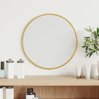 Miroir mural Doré Ø 30 cm Rond