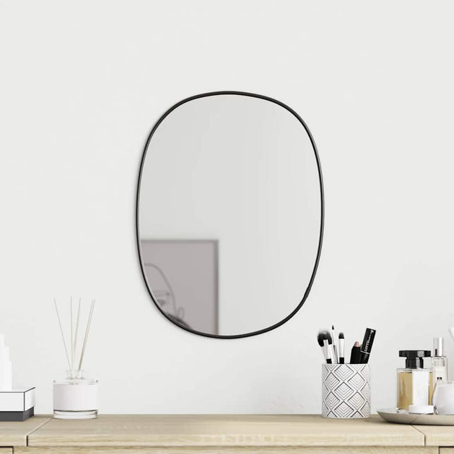Miroir mural Noir 40x30 cm