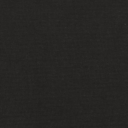 Canapé à 3 places Noir 180 cm Tissu