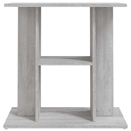 Support d'aquarium Gris Sonoma 60x30x60 cm Bois d'ingénierie