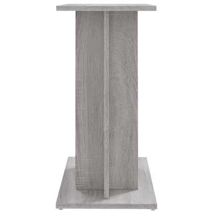 Support d'aquarium Gris Sonoma 60x30x60 cm Bois d'ingénierie
