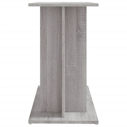 Support d'aquarium Gris Sonoma 80x35x60 cm Bois d'ingénierie